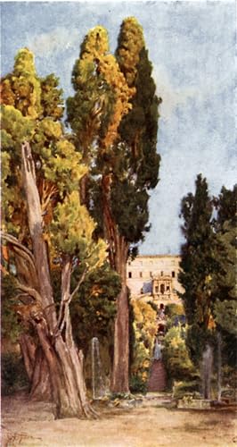 Tableaux Modernes Villa D'este Tivoli Alberto Pise Impression Wall Art 60x90cm