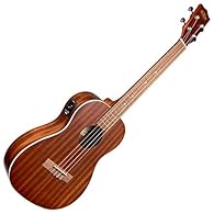 Rosewood bridge and frets. With mechanism detail. Premium Aquila Nylgut strings. Equalizers active with chromatic tuning. Satin finish.