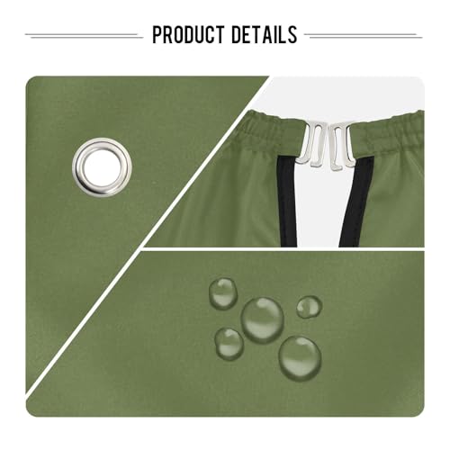 Capa de barbería impermeable color sólido para hombre miniatura 4