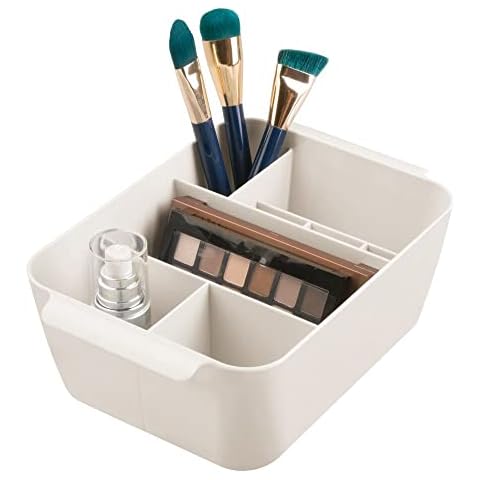 mDesign Organizador de Maquillaje con 8 divisiones Cover