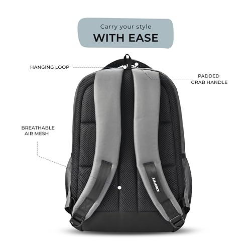Image of Gear Tango Backpack 17 inch /29L Medium Water Resistant School Bag /Casual Backpack /Daypack /Kids Bag for Boys /Girls (Grey-Mint)