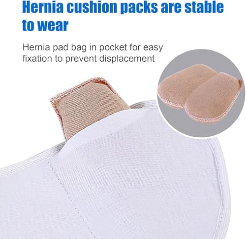 Faja de soporte para hernia inguinal jiangjin ajustable miniatura 3