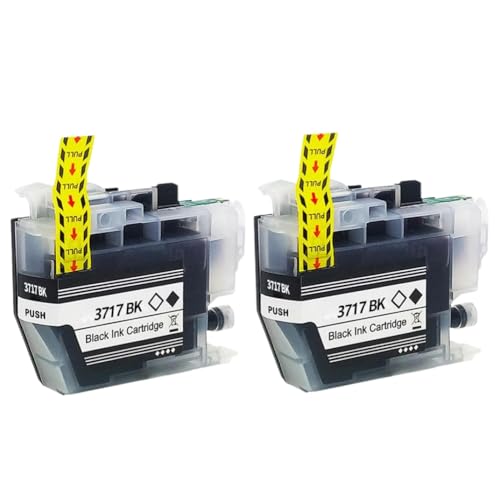 Cartouche d'encre compatible MFC J2330DW noire LC3717 pour imprimante jet d'encre A3 Brother