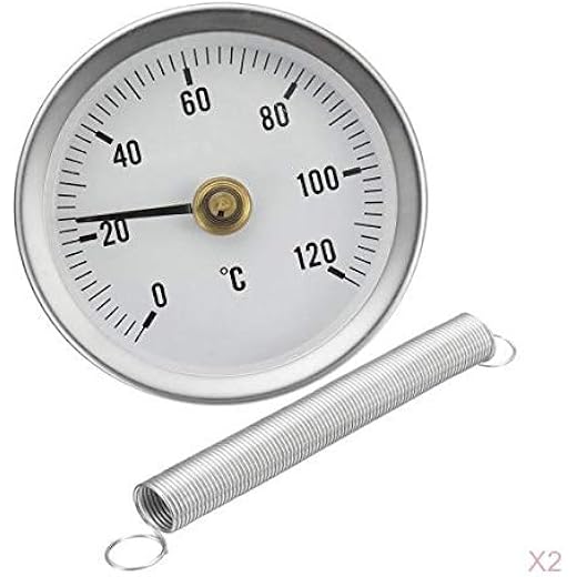 Clip-on Pipe Thermometer 63mm