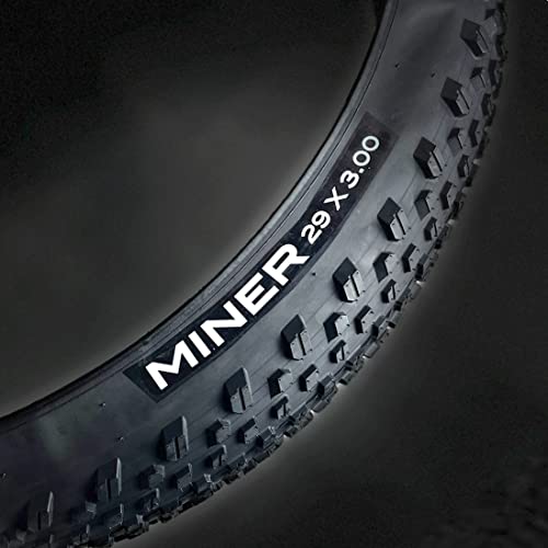 Duro Miner 29X3.0 Mountain Bike Tire, Folding Bead - Great Traction, Fast Rolling #TOP3