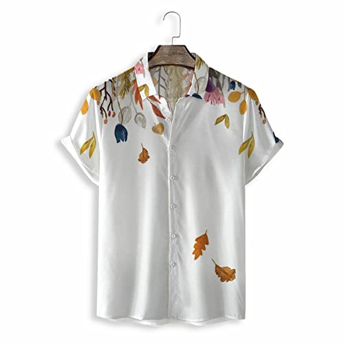 Chemise de plage hawaïenne anti-auréoles en tissu léger pour homme actif