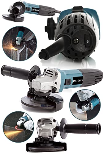 2600 W 6 Kademe Devir Ayarlı 125 mm Avuç İçi Taşlama Makinesi