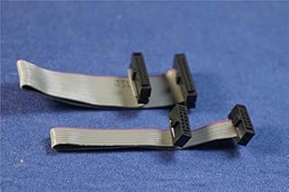 Davitu Electrical Equipments Supplies - 5pcs 1.27 mm IDC Socket Extension Flat Ribbon Cable 6 8 10 12 14 16 18 20 24 30 34 40 44 50 60 68 80 Pin 15 CM ISP JTAG DAP AVR - (Color: 24 Pin)