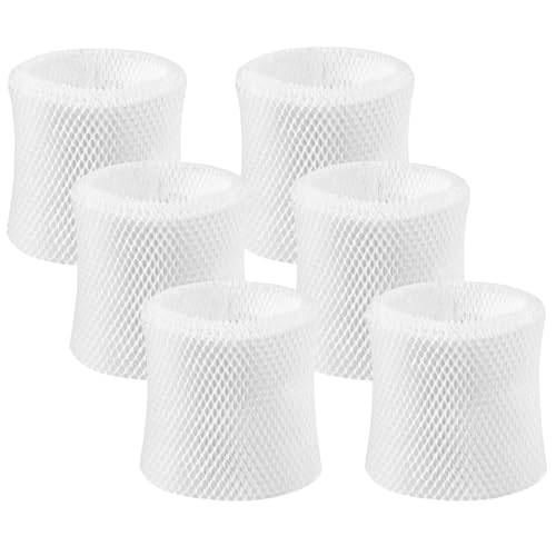 Humidifier Replacement Filter Compatible with Canopy Bedside and Nursery Humidifier,Made with Wood Pulp, Paper Filter, 6-Pack