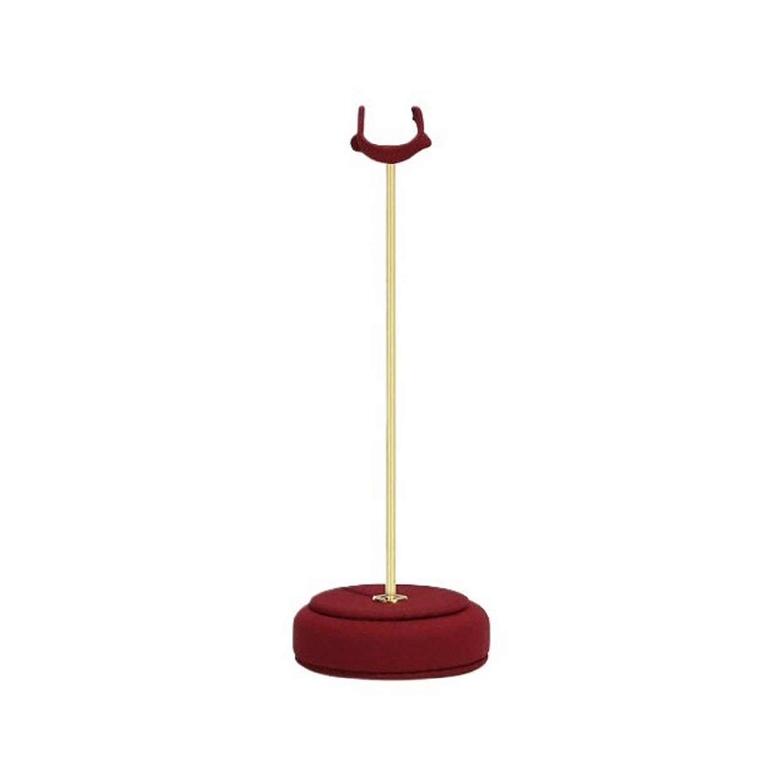 WANGHAI-666 Jewelry Rack Ring Display Stand Microfiber Metal Holder for Vanity Jewelry Shop