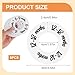 Nextpal 8 Pcs Baby Closet Dividers, Nursery Closet Dividers with Clear Size and Age Labels, Universal Most Rod Organizer for Baby Clothes Nursery Clothes Decor and Organization for Boys and Girls