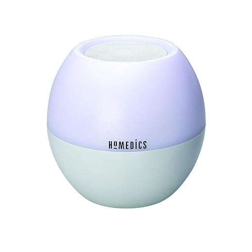 Ho Medics Sound Spa Sunrise, Sleep Sound Machine for Adults and Babies, 4 Calming Sounds, 4 Wake Up