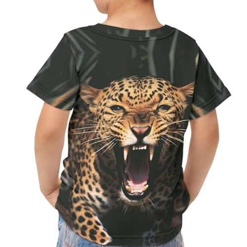 Xhuibop Kids T Shirts for Boys Size 3-16 Girls Short Sleeve Sportswear Active Tops3