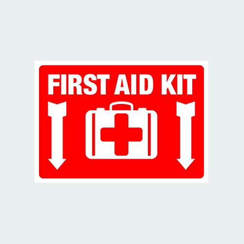fagraphix First Aid Kit Sticker Decal Self Adhesive Safety Emergency kit Medical 17.16