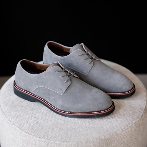 Image of Gunnar and Troy Sentinel Mens Oxford Dress Shoes, Multi-Colors & Sizes | Men's Wingtip Oxford Dress Shoes, Soft Leather Classic Lace-Up Modern Shoes