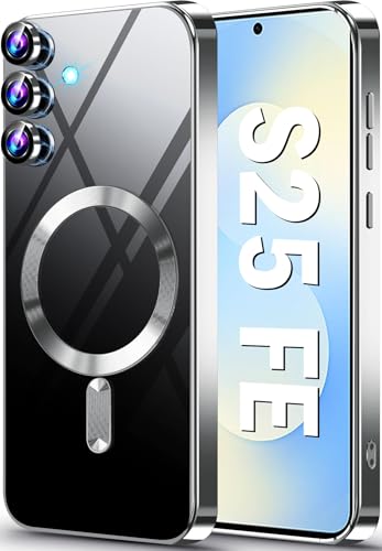 Coque Samsung S25 FE MagSafe transparente en TPU souple