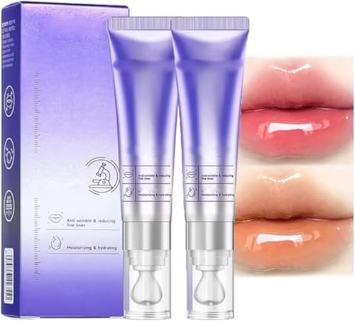 Image of Plumping & Anti-Wrinkle Hydrating Lip Serum,Color-changing Lip Plumper Serum,Lips Care Serums,Lip Oil Plumper,Nourishing Lips Gloss for Dry Lips,Increase Lips Elasticity,Reduce Fine (Mixed)