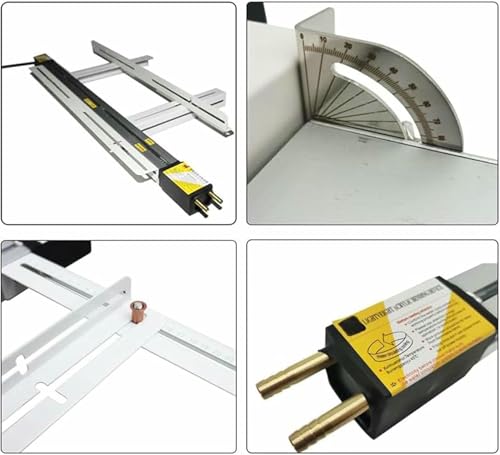 Dobladora de acrílico manual y calentador de tiras de plástico PVC con ajuste angular 7