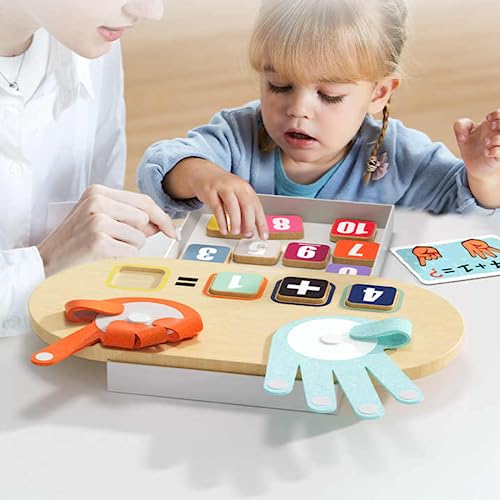 TOP BRIGHT Educational Learning Number Toys for Toddlers 2-4 Years, Kids Finger Counting Math Number Blocks Homeschool Supplies, Montessori Toys for 3 4 5 Year Old - Image 5