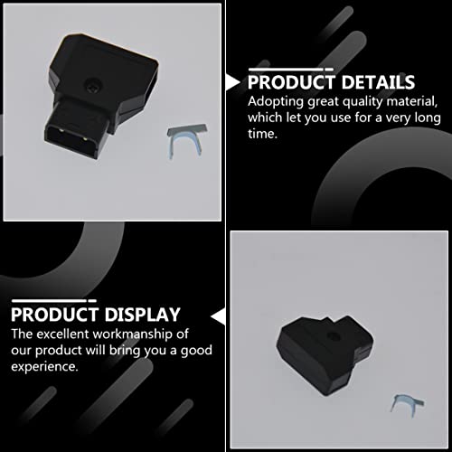 Conector de adaptador D-Tap para batería de cámara Mobestech y kit de conectores macho 7