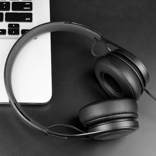 SOULWIT Almohadillas Profesionales de Repuesto para Auriculares Beats EP On-Ear con Espuma de Alta Densidad para Aislamiento de Ruido - EP PL Negro miniatura 6