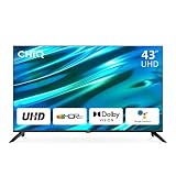 ✅ Televisor (led) con pantalla de 43 pulgadas, negro, diseño sin marco. Dimensiones sin soporte: 96,3 x 56,7 x 8,1 cm, con soporte: 96,3 x 61,7 x 18,0 cm