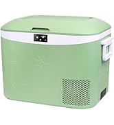 Megiu Car Fridge Portable 12V Refrigerator 19 Quart (18 Liter) 12 Volt Freezer Compressor Cooler ...