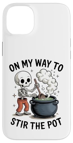 On My Way To Stir The Pot �X�P���g�� �劘 ���[�����X �X�}�z�P�[�X iPhone 14 Plus �p