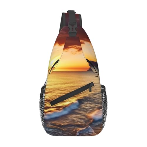 Bolso cruzado estilo bandolera para viaje y senderismo miniatura 1