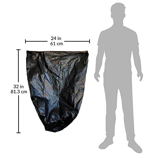 Image of Reli. EcoStrong 13 Gallon Trash Bags | 500 Count Bulk | Black