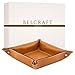 Produktbild BELCRAFT Orvieto Taschenleerer Leder, Handgearbeitet in klassischem italienischem, Braun Clair (19x19 cm)