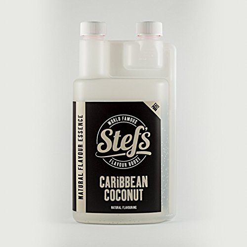 Essence de coco naturelle 1L Carribean Coconut pour aromatiser vos plats végétaux