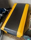 20mm Thick Anti-Fatigue ESD Floor Mat - Conductive Rubber for Anti-Static Workbenches, Garage & Industrial Safety - 2.3x3.3ft (70x100cm) Black, Durable & Slip-Resistant (Black2 1.5x3.3ft/45x100cm)