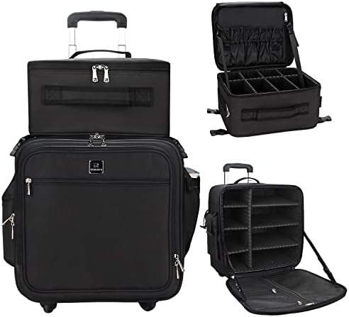 Relavel Compact Travel Makeup Bag for Women and Girls