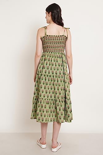 Image of COTLAND Fashions Women Midi Dress