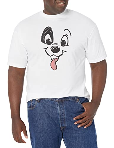 T-shirt Disney 101 Dalmatians Dalmatian Big Face cadeau homme taille L