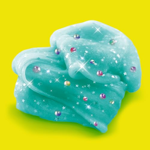 Canal Toys - So Slime - Set für 10 personalisierte Slimes - über 100 Kombinationen - ohne Kleber - mischen & dekorieren - 10 Pulver, 5 Deko, Becher & Werkzeug - DIY-Spiel ab 6 Jahren - SSC 184
