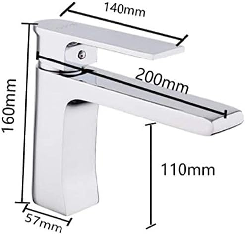 Mitigeur de salle de bain cascade pour stopper les éclaboussures - 7