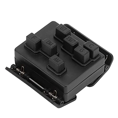 Aramox Entrenador de Acordes, Herramienta de Práctica para Ukelele en Guitarra con Marcas de Notas Claras para Principiantes, Accesorio para Instrumentos de Cuerda