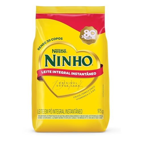 Leite em Pó Ninho Integral Instantâneo Sachê 975g Leite em Pó Ninho Integral Instantâneo Sachê 975g