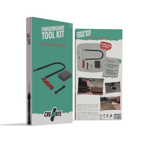 CRESKATE Fingerboard Tool Kit – Complete Set with Saw, Drill