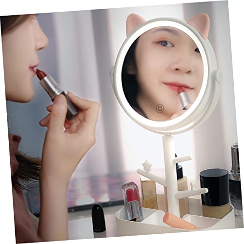 Espejo de maquillaje LED regulable con almacenamiento Ipetboom miniatura 4