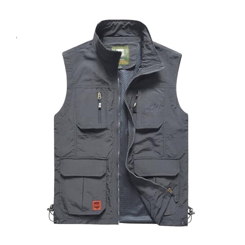 Image of Hbufnha Mens Lightweight Vest Work Travel Safari Sport Jacket Padded Puffer Vest