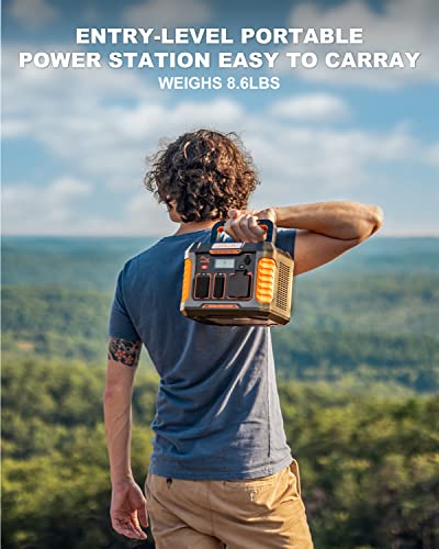 BALDR Portable Power Station, Solar Generator with 120V Pure Sine Wave AC Outlet, Backup Lithium Battery Power Supply, 330W | 288Wh, For CPAP Camping Travel Hunting Outdoors Emergency Blackout - Image 3