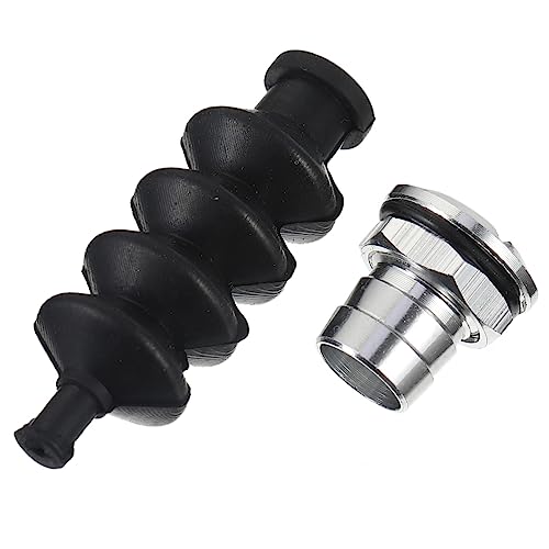 Veemoon 2 Sets of Waterproof Rubber Bellows and Fittings for Boat