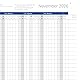 Zimmerbelegungsplan 2026 Zimmerbelegungskalender Belegungskalender für Vermieter Belegungsplaner für Hotels und Pensionen Ferienwohnung in Blau mit Feiertagen Deutschland und Österreich