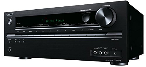 Récepteur audio vidéo Onkyo TX-NR545 Bluetooth HDMI HDCP 2.2 streaming noir