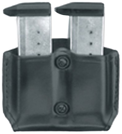 Gould & Goodrich B831-0 Gold Line Double Magazine Case (Black) Fits KAHR ARMS P380; KEL-TEC P3AT, P32; RUGER LCP; SIG P238; SW BODYGUARD 380
