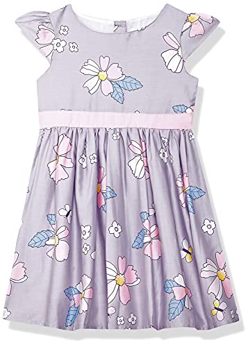 Image of Max Girls Floral Printed A-Line Dress