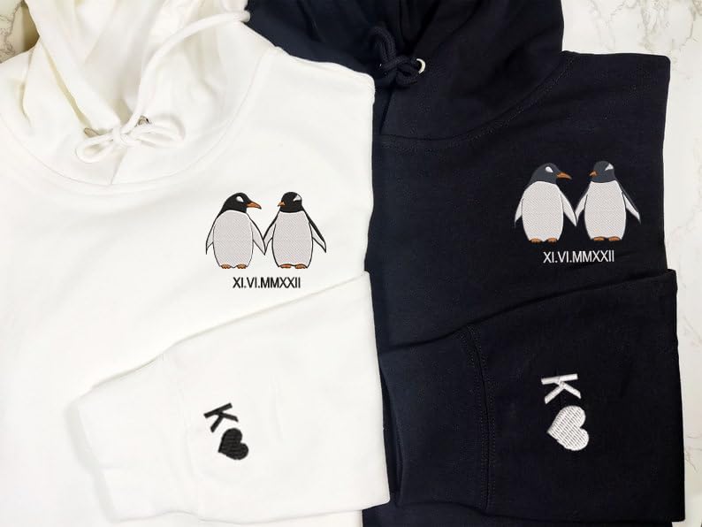 Pamaheart Personalized Matching Couple Sweatshirts, Hoodies - Image 4